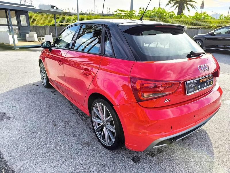 Usata Audi A1 Admired 90 CV (66 kW) 2014 Rosso Berlina
