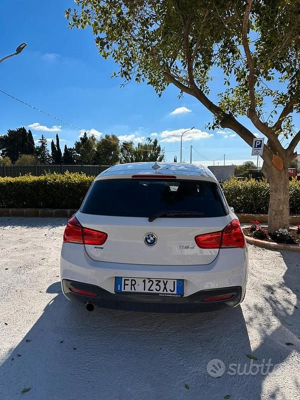 Usata BMW 118 M Sport 2018 Bianco Utilitaria