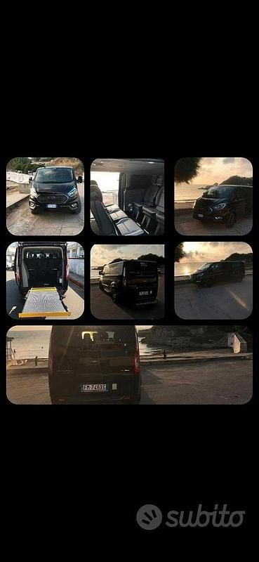 Usata Ford Tourneo Custom 170 CV (125 kW) 2018 Nero Furgone