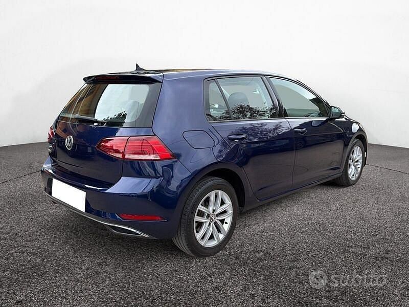 Usata VW Golf VII Business 115 CV (84 kW) 2018 Blu Berlina