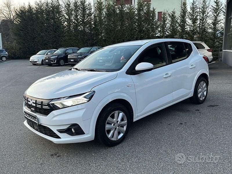 Usata Dacia Sandero Expression 101 CV (74 kW) 2023 Bianco Berlina
