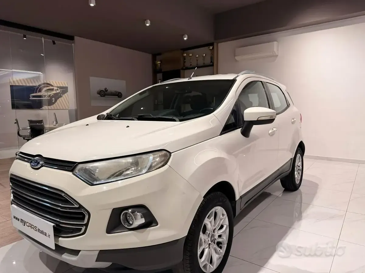 Usata Ford Ecosport 90 CV (66 kW) 2014 Bianco SUV