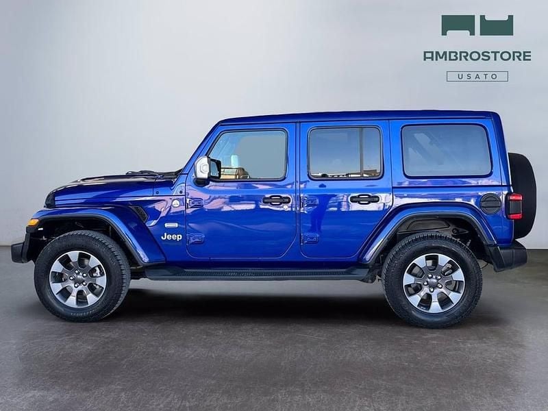 Usata Jeep Wrangler 272 CV (200 kW) 2019 Blu SUV