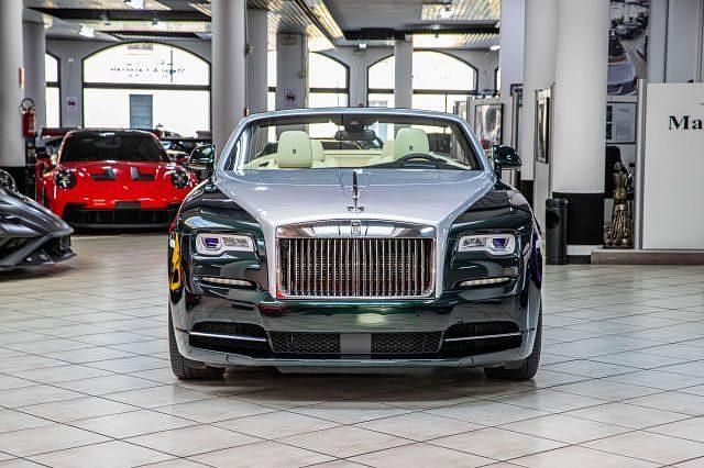 Usata Rolls Royce Dawn 571 CV (419 kW) 2019 Dark emerald Cabrio