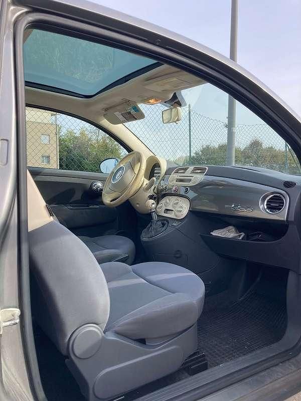 Usata Fiat 500 Lounge 69 CV (50 kW) 2010 Grigio Utilitaria