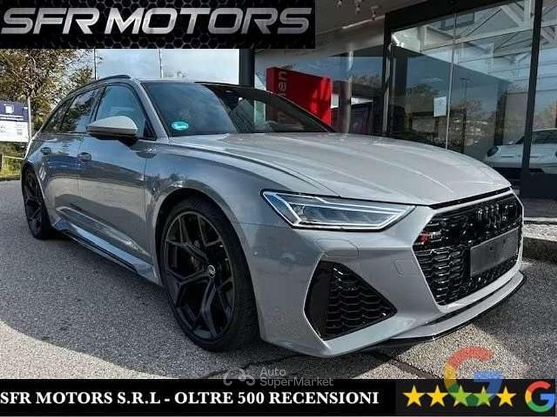 Usata Audi RS6 630 CV (463 kW) 2024 Grigio Station wagon