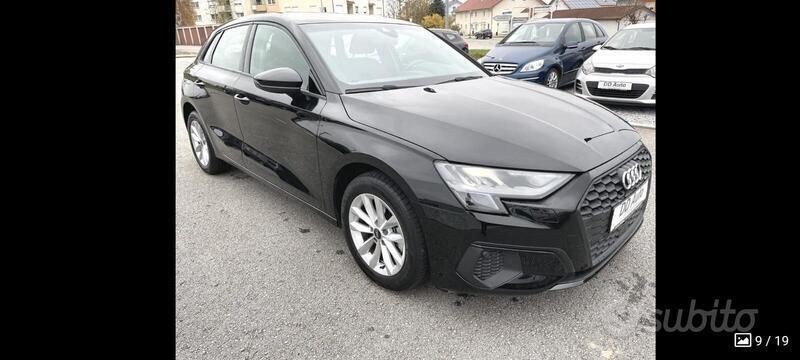 Usata Audi A3 Advanced 110 CV (80 kW) 2022 Nero Berlina
