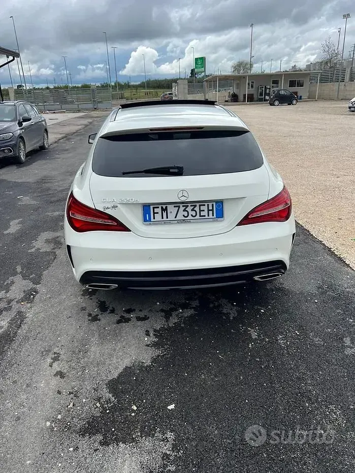 Occasion Mercedes CLA220 AMG 177 ch (130 kW) 2018 Blanc Berline