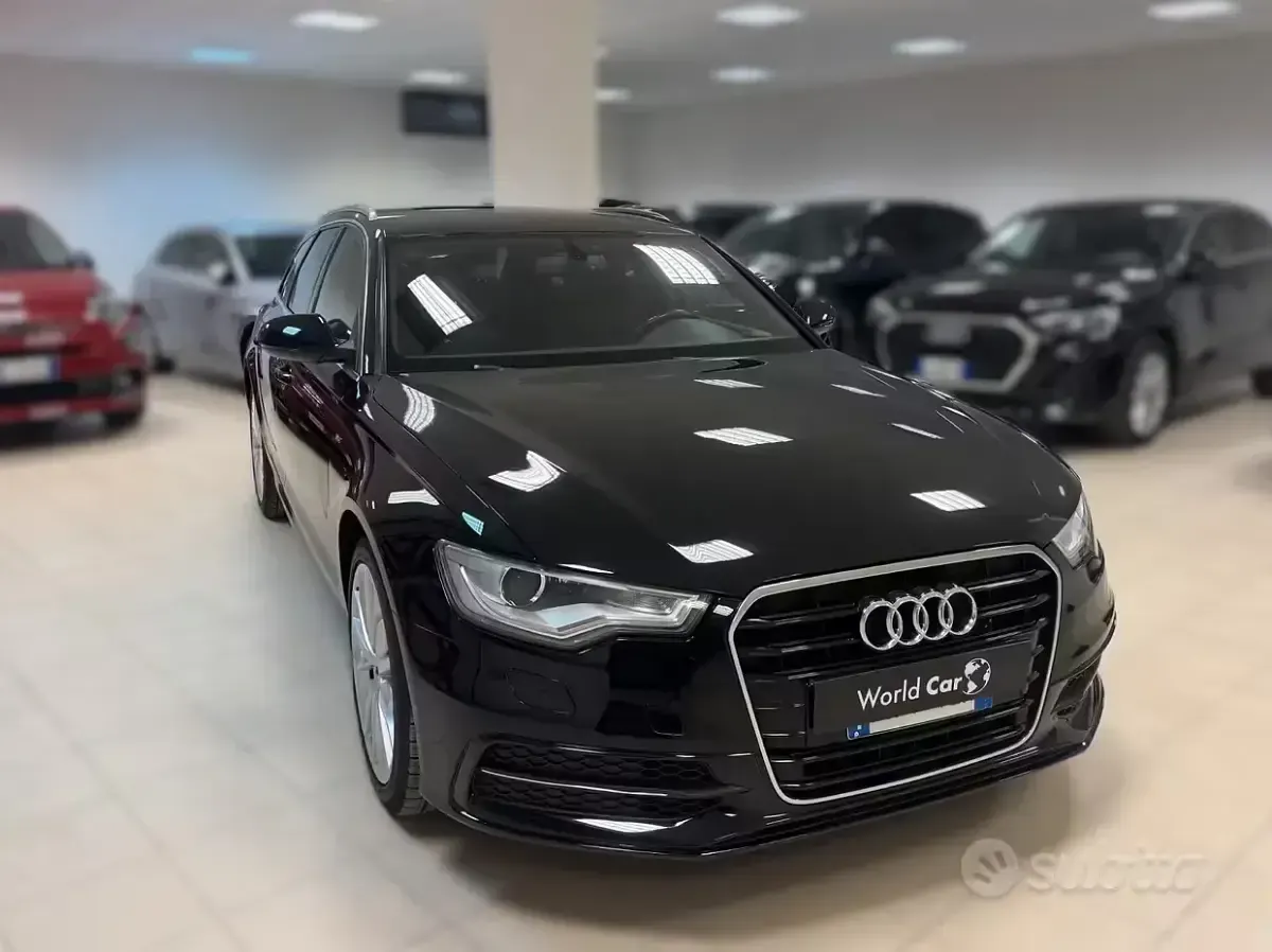 Usata Audi A6 Advanced 177 CV (130 kW) 2013 Nero Station wagon