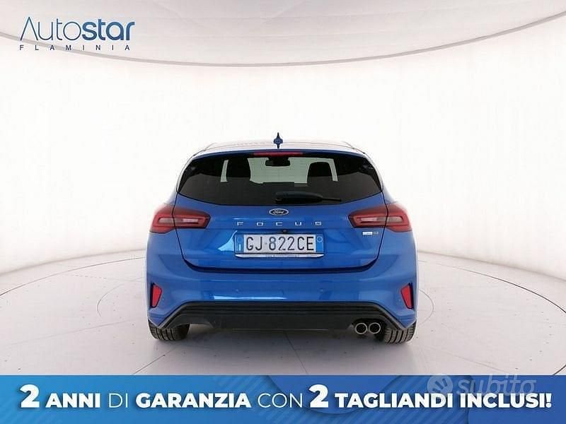 Usata Ford Focus ST-Line X 125 CV (91 kW) 2022 Blu Berlina