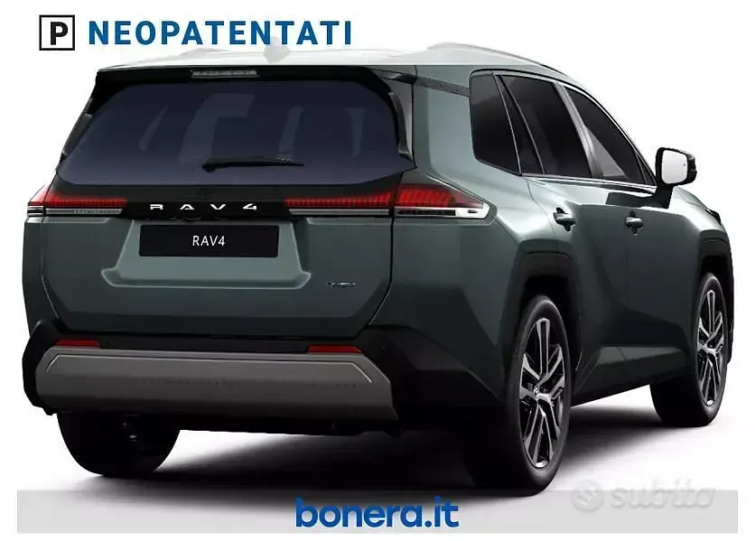 Nuova Toyota RAV4 Hybrid Premium 184 CV (135 kW) 2026 Verde SUV