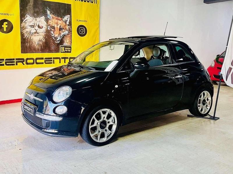 Nero Usata 2010 Fiat 500 Sport Due volumi | 5490 € (Buon prezzo) - Immagine 1/4