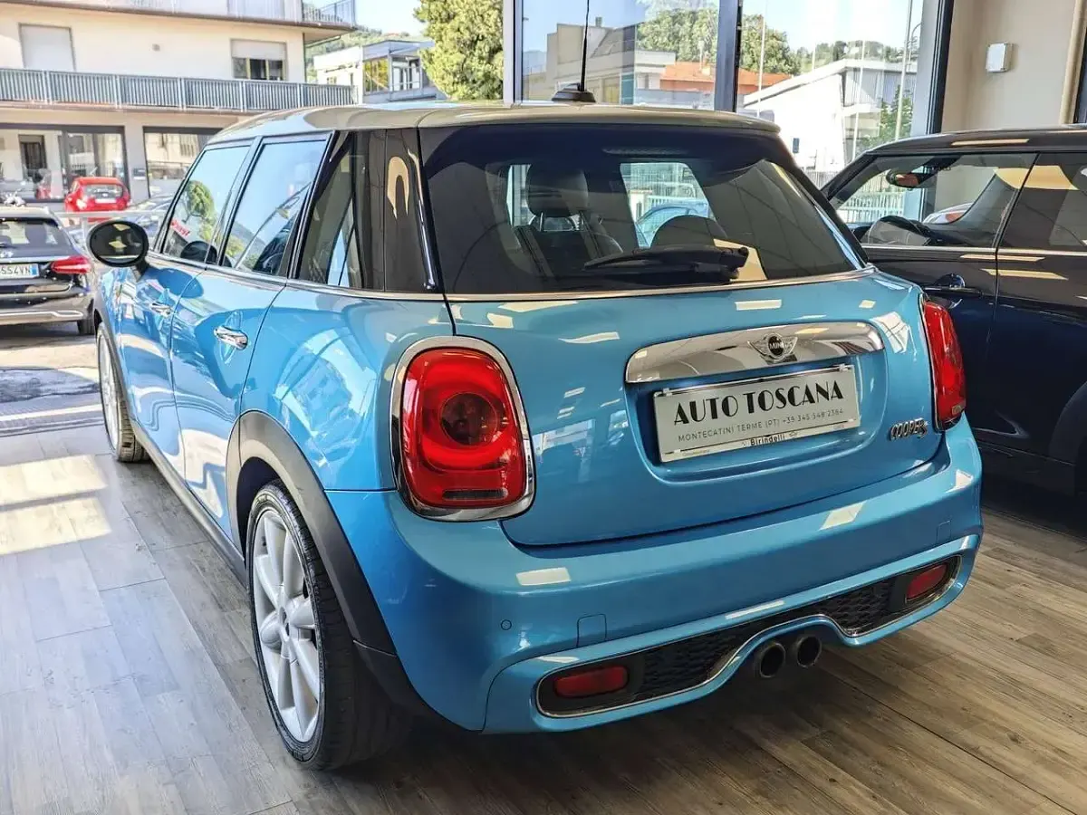 Usata Mini Cooper S 192 CV (141 kW) 2015 Blu/azzurro Utilitaria