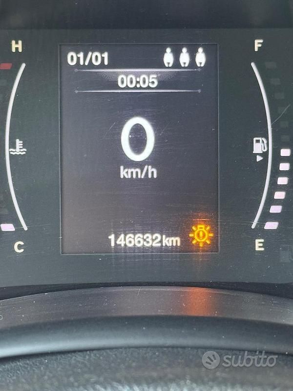 Usata Jeep Renegade 130 CV (95 kW) 2018 Nero SUV