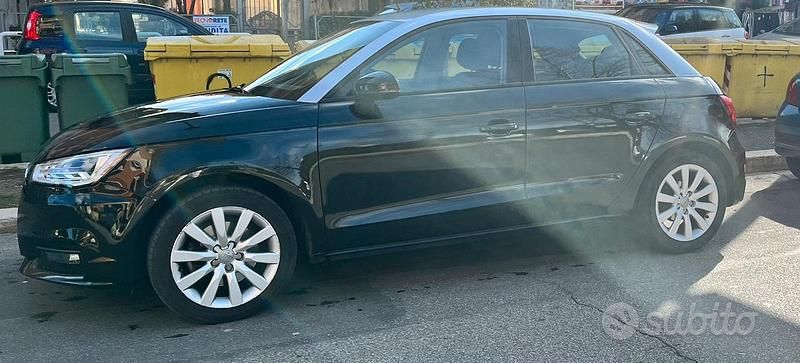 Usata Audi A1 Sportback 116 CV (85 kW) 2017 Nero Utilitaria