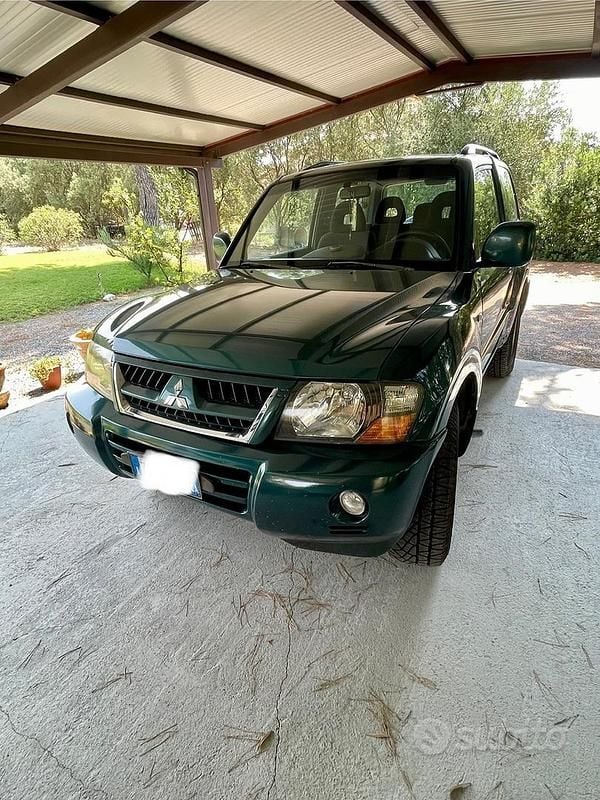 Usata Mitsubishi Pajero 115 CV (84 kW) 2004 Verde SUV
