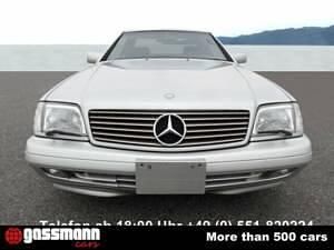Usata Mercedes SL320 231 CV (169 kW) 1996 Argento Cabrio
