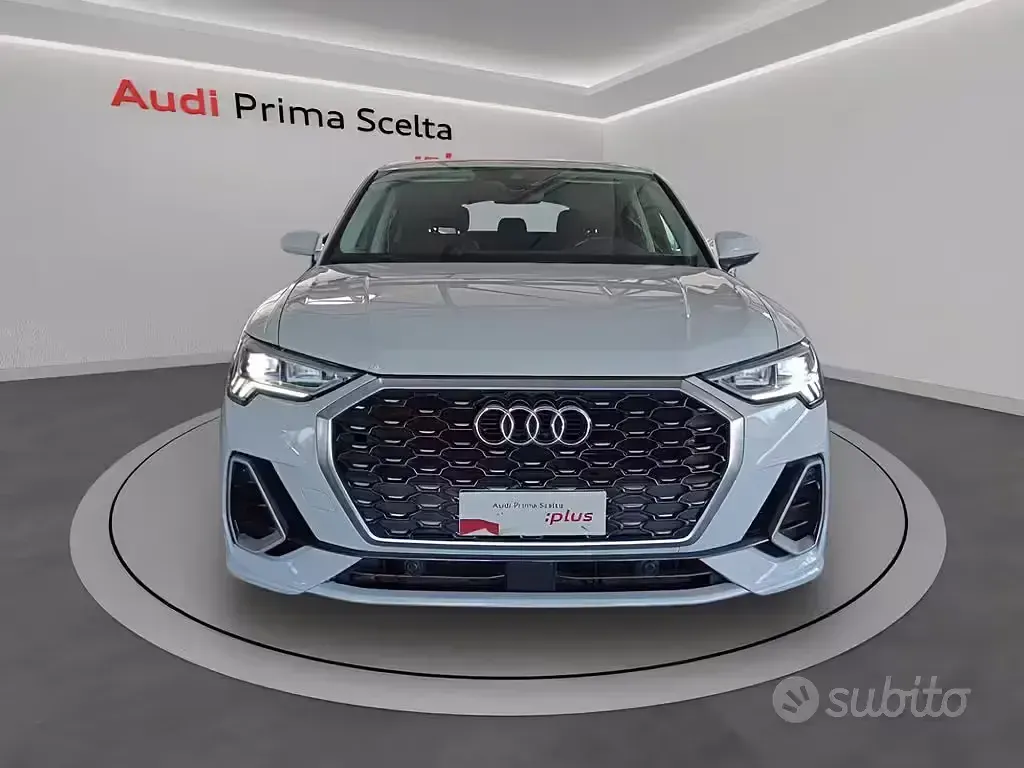 Usata Audi Q3 Sportback S-Line 150 CV (110 kW) 2022 Bianco ghiaccio metalizzato SUV