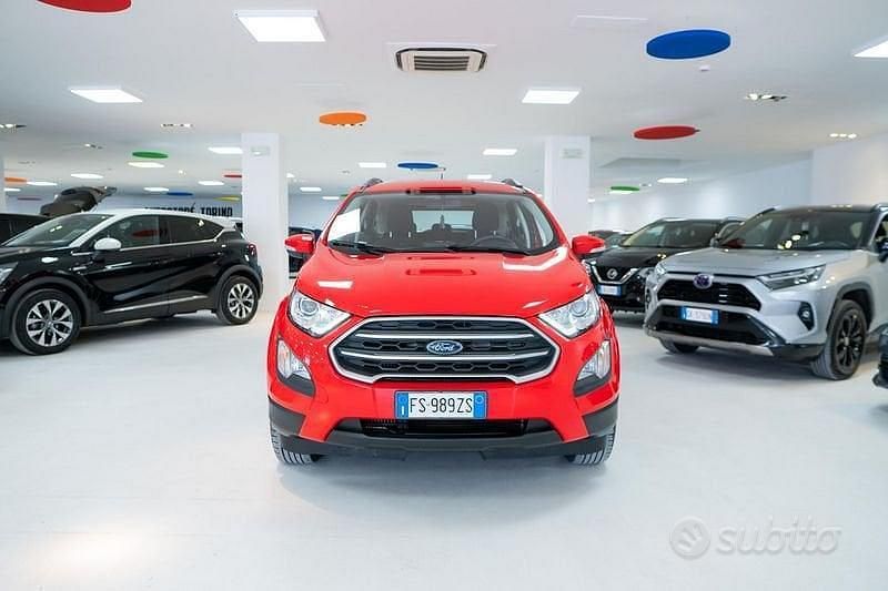 Usata Ford Ecosport 100 CV (73 kW) 2018 Rosso SUV