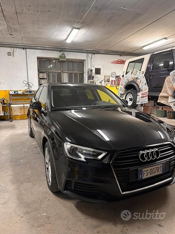Usata Audi A3 116 CV (85 kW) 2018 Nero Berlina