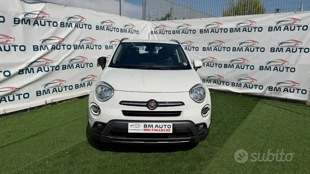 Usata Fiat 500X Cross 130 CV (95 kW) 2021 Bianco SUV