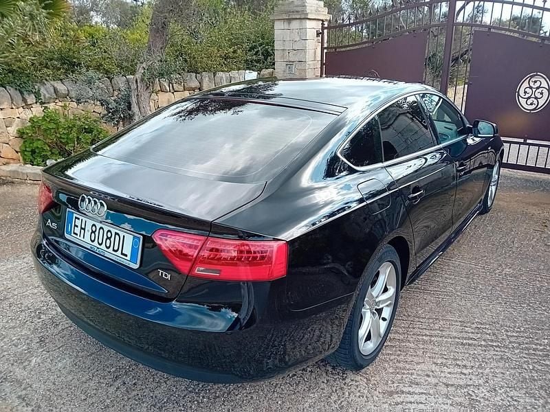 Usata Audi A5 177 CV (130 kW) 2012 Nero Coupé