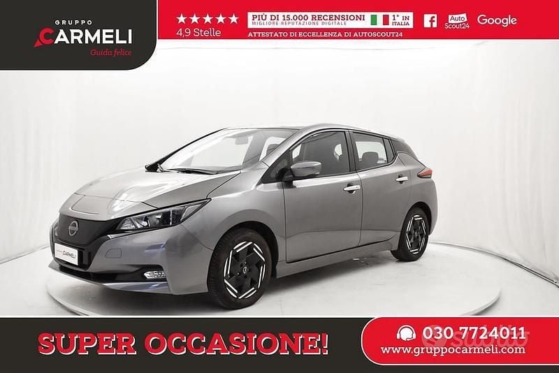 Usata Nissan Leaf Acenta 110 kW (150 CV) 2023 Dark metal grey Utilitaria