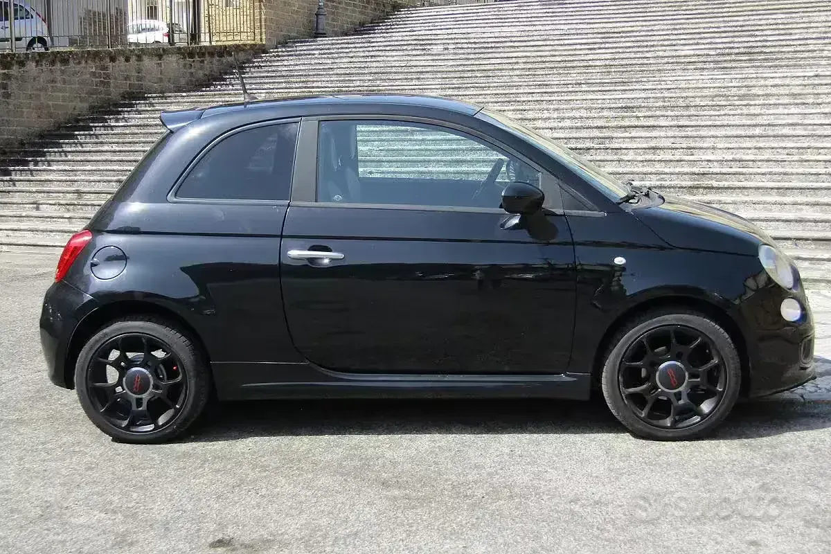 Usata Fiat 500 S 69 CV (50 kW) 2015 Nero Utilitaria