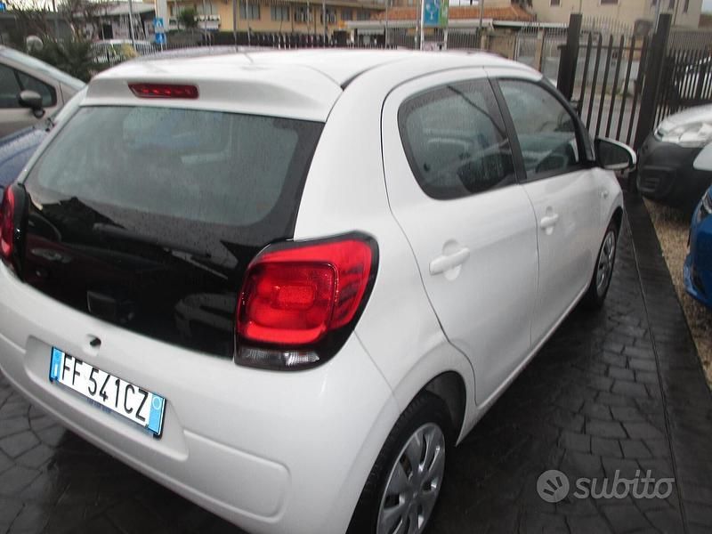 Usata Citroën C1 Shine 69 CV (50 kW) 2016 Bianco Utilitaria