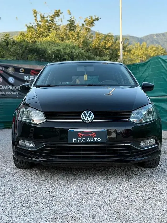 Usata VW Polo Comfortline 75 CV (55 kW) 2016 Nero Berlina