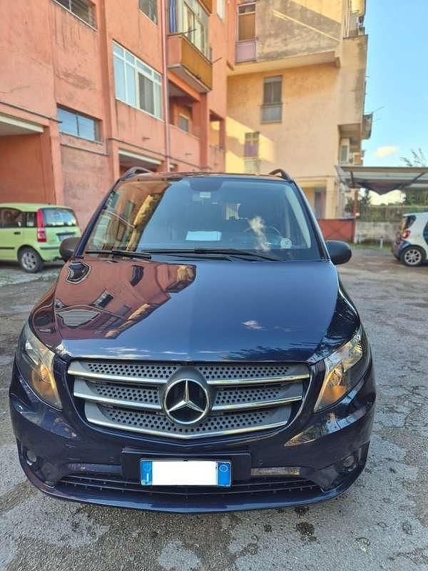 Usata Mercedes Vito 163 CV (119 kW) 2017 Blu/azzurro Furgone
