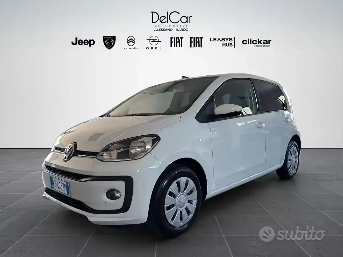 Usata VW up! Move 60 CV (44 kW) 2017 Bianco Utilitaria