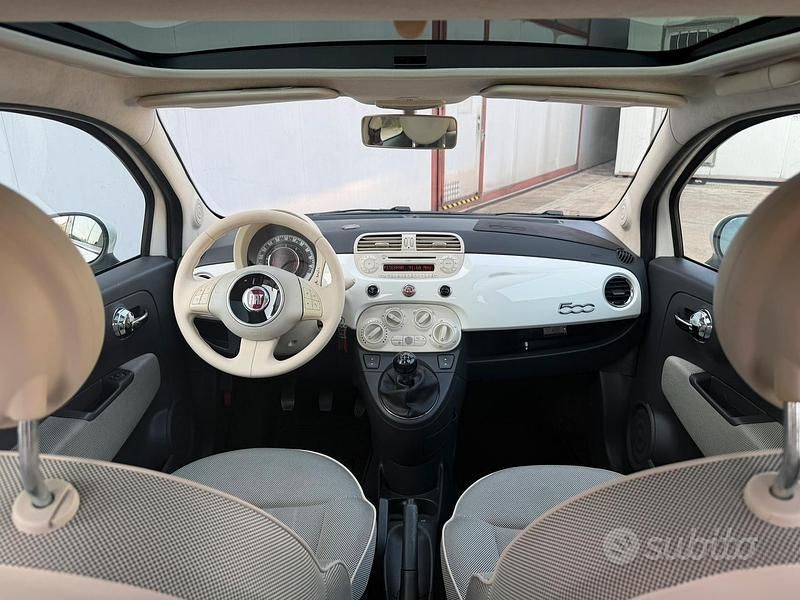 Usata Fiat 500 95 CV (69 kW) 2012 Bianco Utilitaria