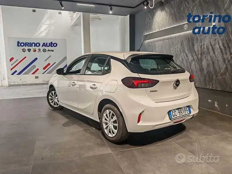 Usata Opel Corsa Edition 75 CV (55 kW) 2020 Bianco Utilitaria