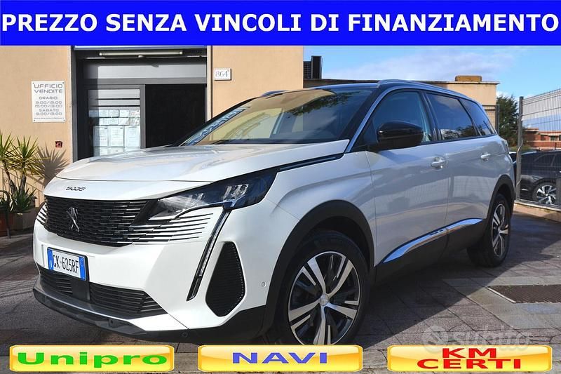 Usata Peugeot 5008 131 CV (96 kW) 2022 Bianco SUV