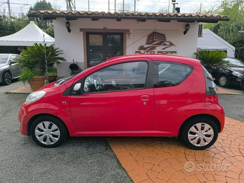 Usata Citroën C1 68 CV (50 kW) 2011 Rosso Utilitaria