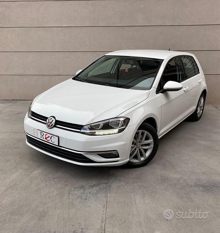 Usata VW Golf VII 115 CV (84 kW) 2020 Bianco Berlina