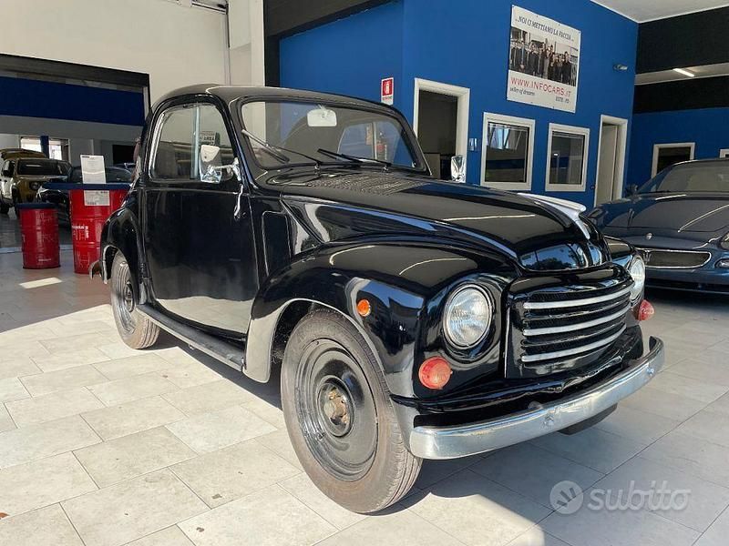 Usata Fiat Topolino 1950 Nero Utilitaria
