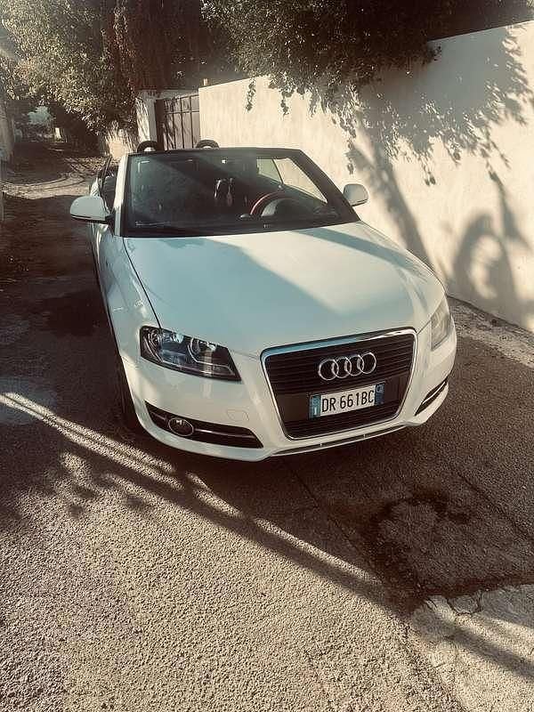 Usata Audi A3 Cabriolet 140 CV (102 kW) 2008 Bianco Cabrio