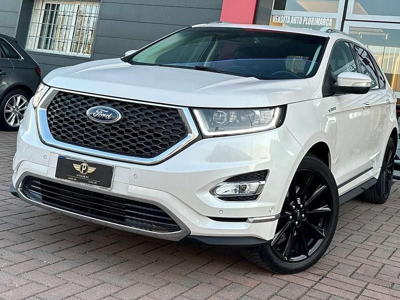 Usata Ford Edge Vignale 209 CV (153 kW) 2017 White platinum metallizzato SUV