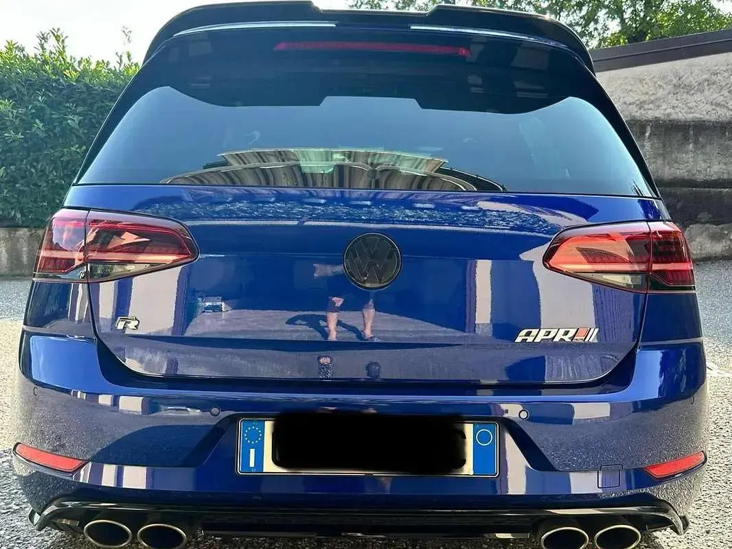 Usata VW Golf VII R 300 CV (220 kW) 2019 Blu/azzurro Berlina