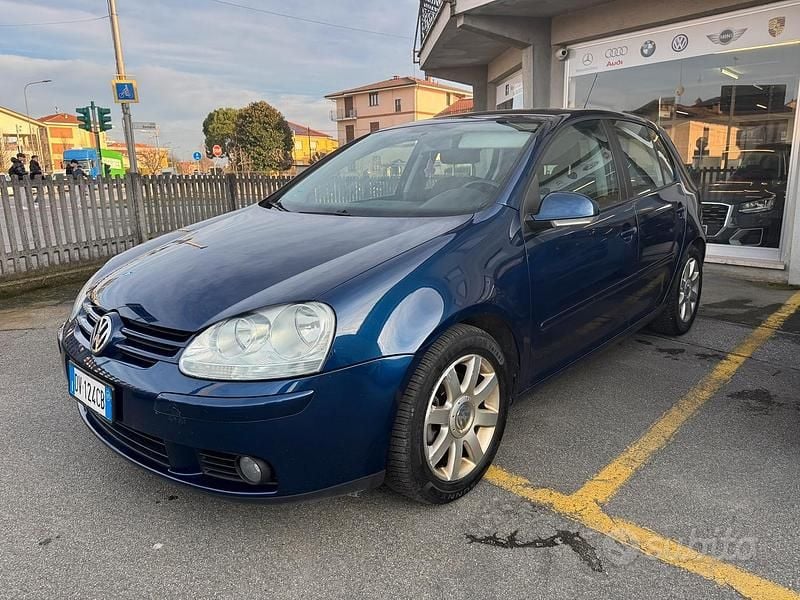 Usata VW Golf IV 140 CV (102 kW) 2006 Blu Berlina