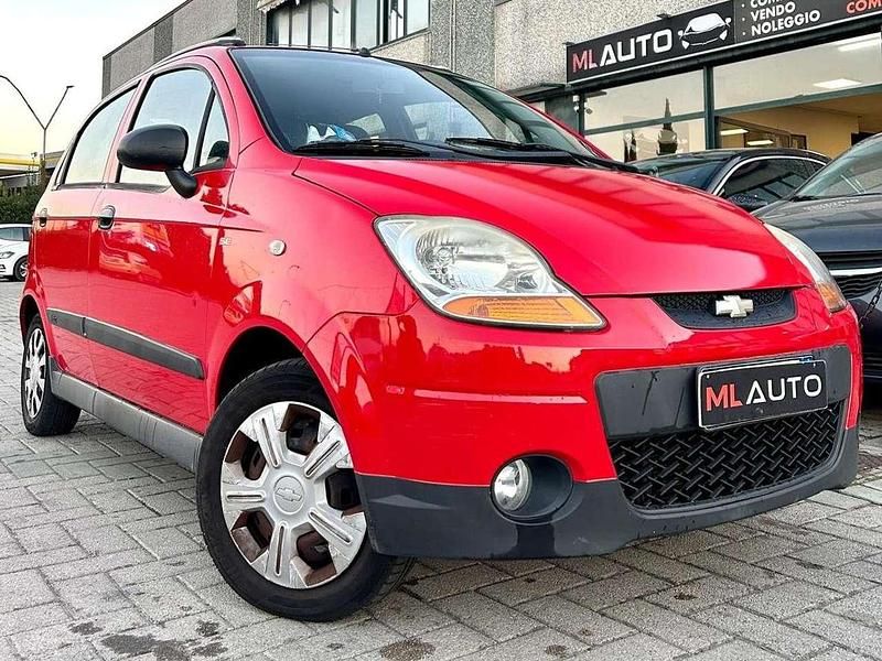 Rosso Usata 2009 Chevrolet Matiz SE Due volumi | 1990 € (Ottimo prezzo) - Immagine 1/4