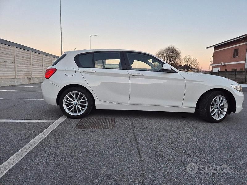 Usata BMW 116 116 CV (85 kW) 2015 Bianco Utilitaria