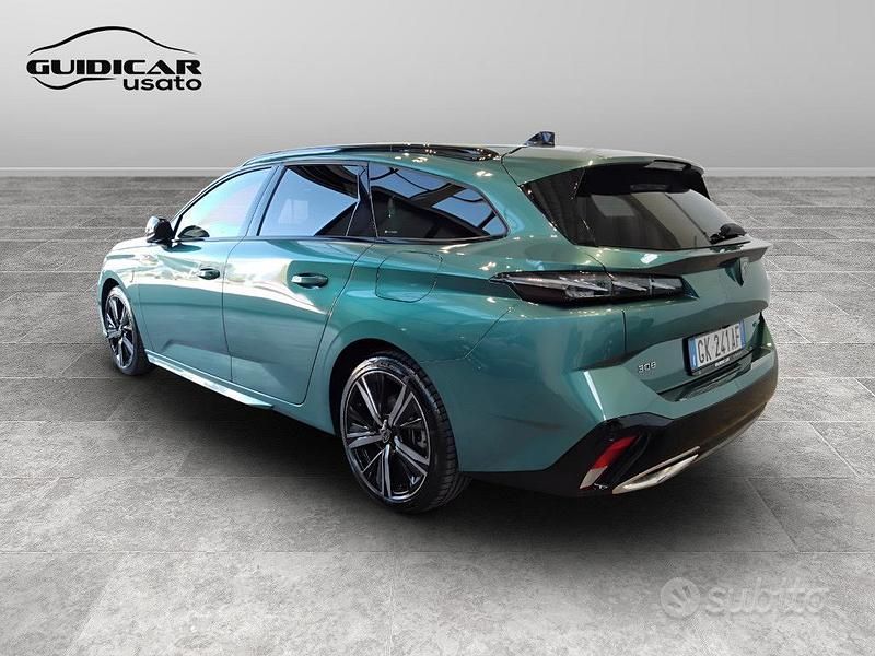 Usata Peugeot 308 GT 224 CV (164 kW) 2022 Verde Station wagon