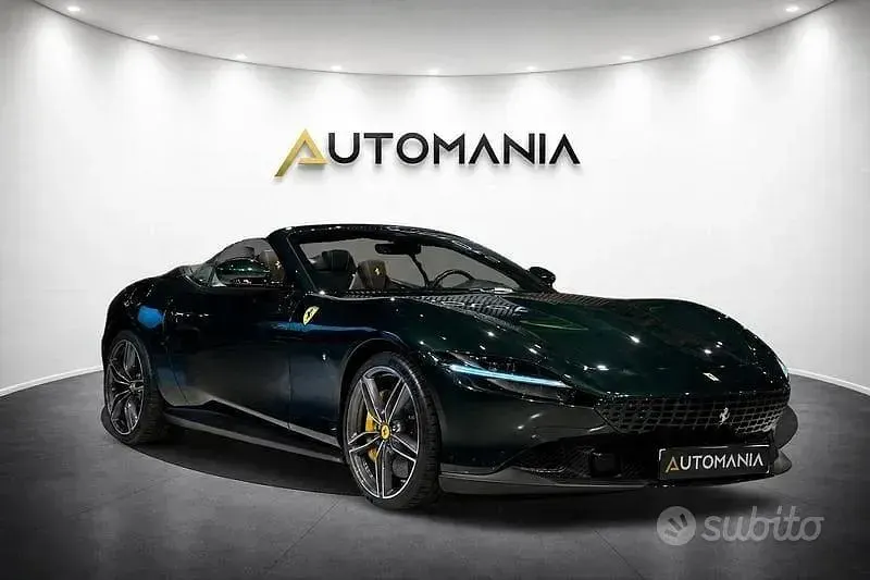 Nuova Ferrari Roma 620 CV (456 kW) 2025 Verde Cabrio