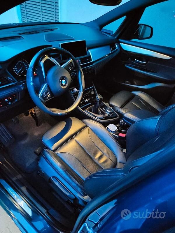 Usata BMW 216 116 CV (85 kW) 2016 Blu Monovolume