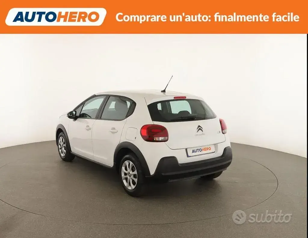 Usata Citroën C3 Feel 83 CV (61 kW) 2019 Bianco Utilitaria