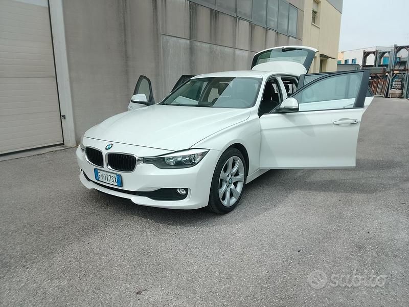 Usata BMW 320 Sport Line 116 CV (85 kW) 2016 Bianco Station wagon