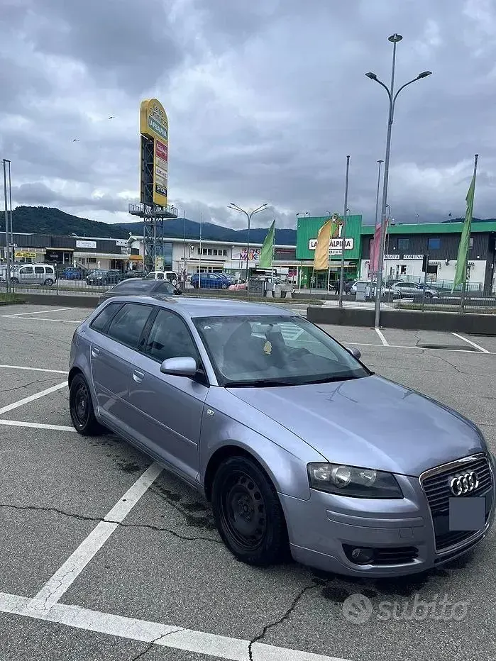 Usata Audi A3 140 CV (102 kW) 2005 Grigio Utilitaria